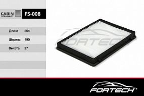 FS-008 FORTECH Салонный фильтр Chevrolet captiva; Opel antara 06-