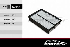FA-047 FORTECH Воздушный фильтр Mazda 3/5 1.8-2.0 03-