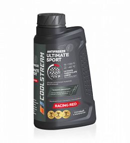 Coolstream ULTIMATE SPORT RACING RED; 1KG Спортивный антифриз для экстремальных режимов эксплуатации