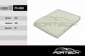 FS-065 FORTECH Салонный фильтр Hyundai santa fe 10-