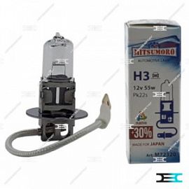 Mitsumoro  H3 12V 55W Pk22s Автолампа (птф) 1шт.(мин.10)