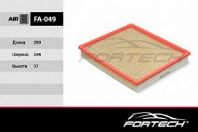 FA-049 FORTECH Воздушный фильтр Nissan pathfinder 05-; Grand cherokee I-II