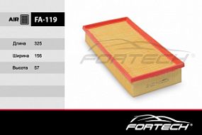 FA-119 FORTECH Воздушный фильтр Peugeot/Citroen
