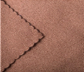 Dry Monster Suede Замшевая гладкая микрофибра для нанесения защитных составов Коричневая 35х35см