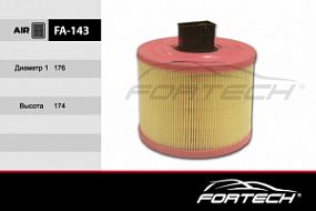 FA-143 FORTECH Воздушный фильтр Bmw 1(E81) 3(E90) X1(E84) 05- 2.5-3.0
