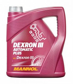 Mannol 8206 ATF DEXRON III automatic PLUS;   4L