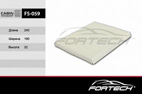FS-059 FORTECH Салонный фильтр Ford fiesta 08-