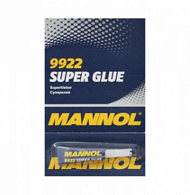Mannol 9922 SUPER GLUE; 3G Суперклей (min. 12шт)
